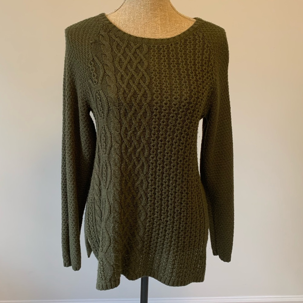 Olive Green Sweater